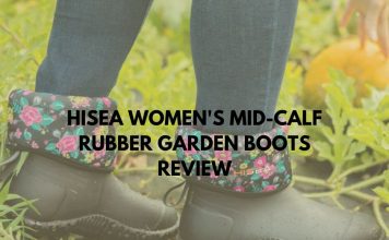 Hisea Women’s Mid-Calf Rubber Garden Boots Review