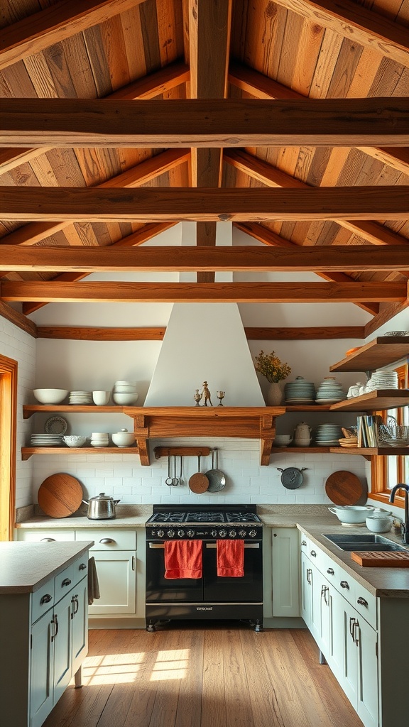 20 Inspiring Moody Farmhouse Kitchen Ideas for a Cozy Vibe