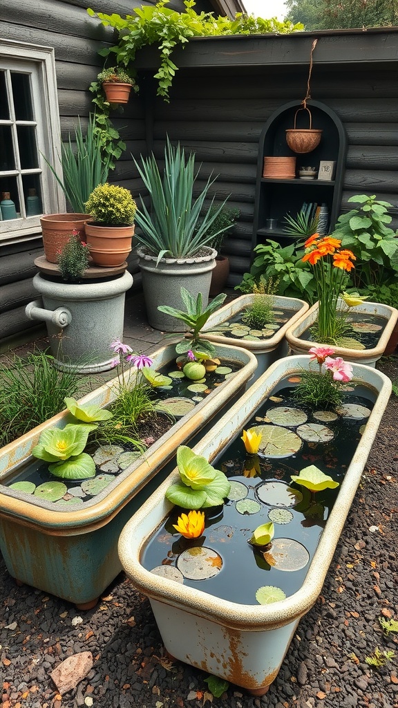 25 Creative Water Garden Ideas for Your Backyard Oasis