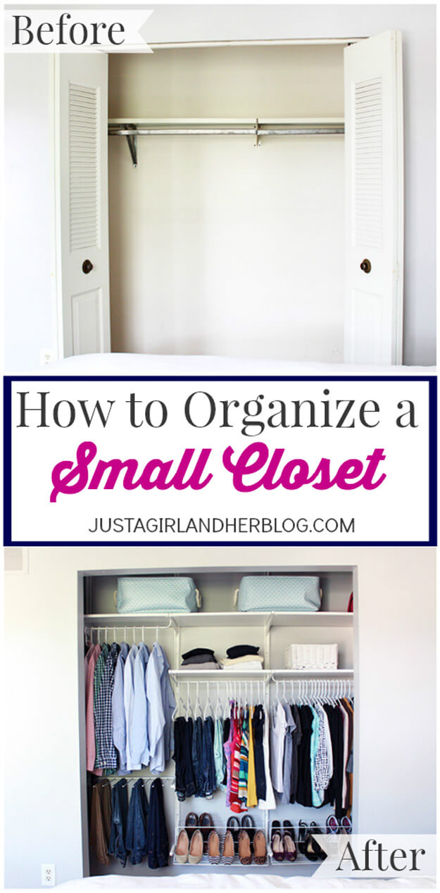 How To Organize A Small Closet