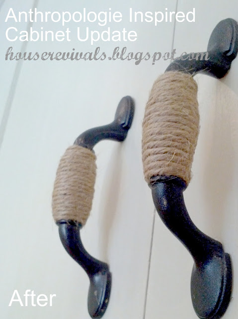 Twine Wrapped Cabinet Pulls