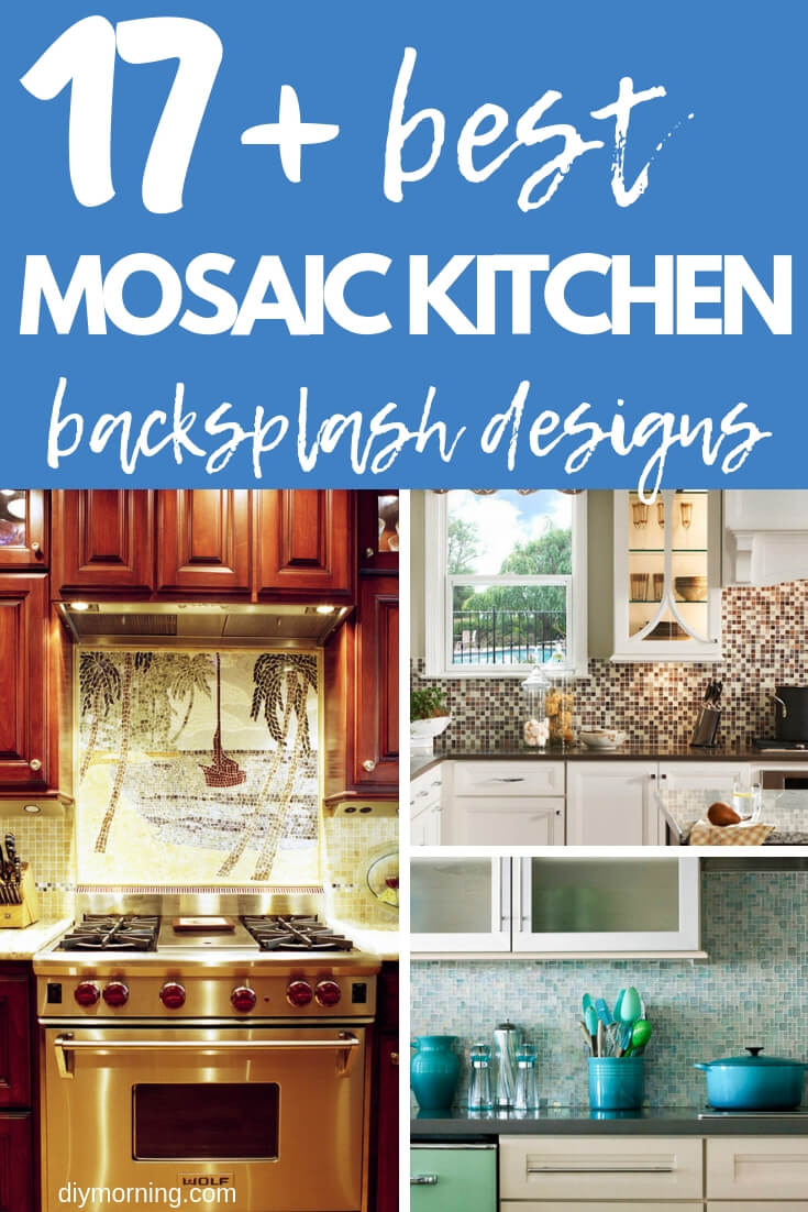 Creating a Ceramic Tile Mosaic for a Kitchen Backsplash | Mosaic Kitchen Backsplash Designs & Ideas