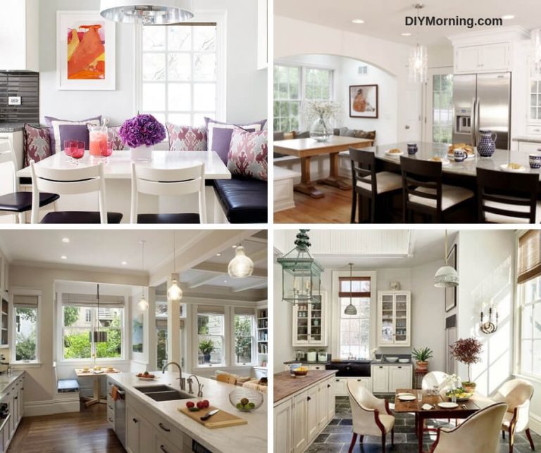 Creating a Kitchen Breakfast Nook: Eat-in Kitchen Design Ideas