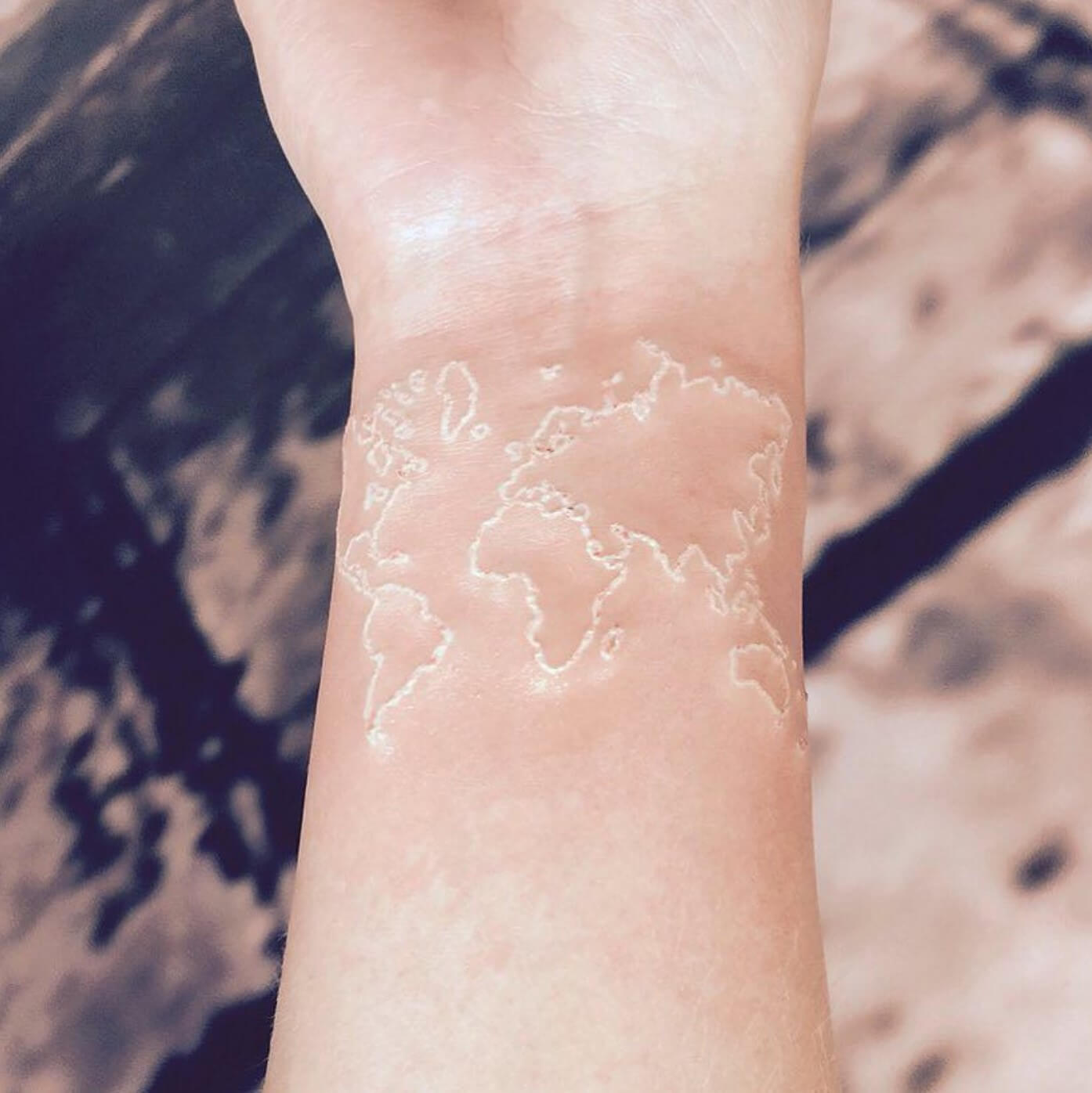 25+ Beautiful White Ink Tattoos That You Will Love It
