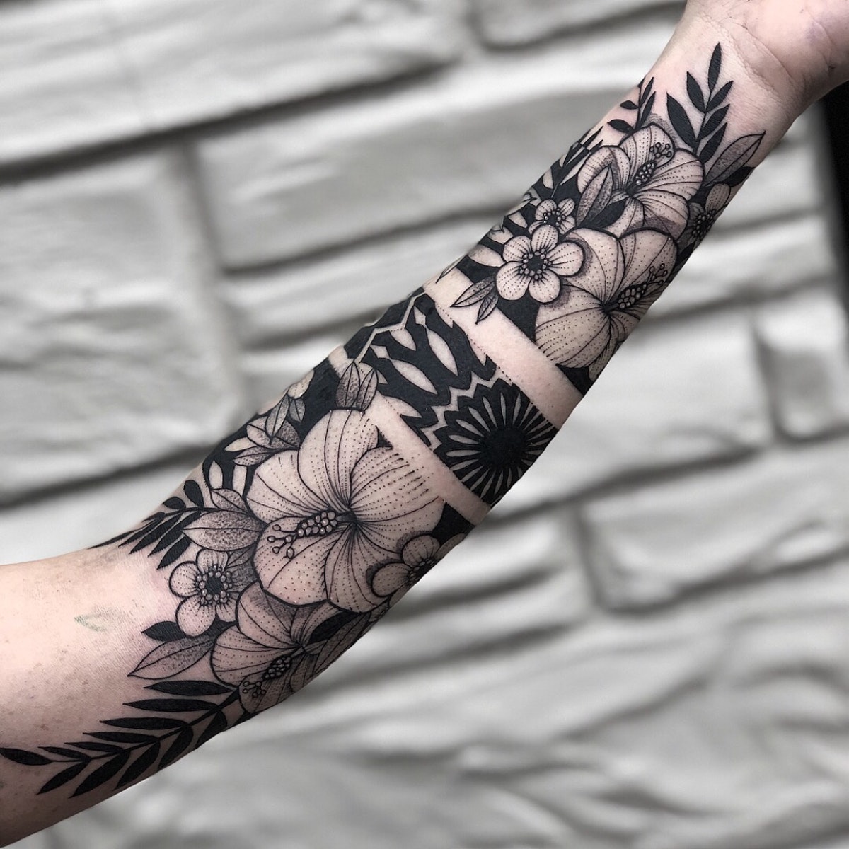 Flowers tattoo by Matteo Pasqualin  Post 6290