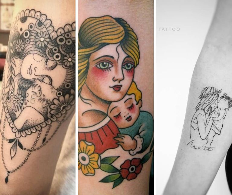 24 Cute Tattoos To Show The Unconditional Love Of Mom