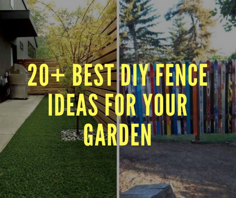 20+ Best DIY Fence Ideas For Your Backyard