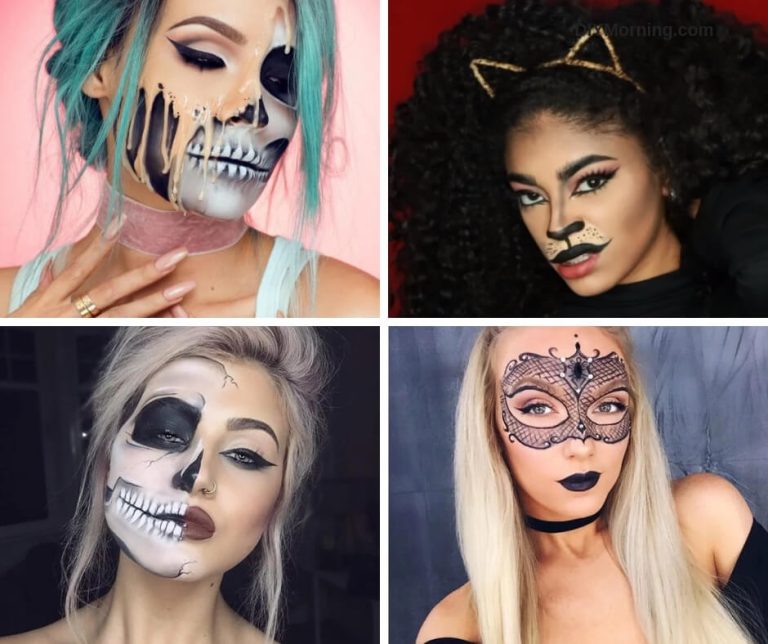 20 Fun Make-up Ideas Will Make You Look Beautiful on Halloween