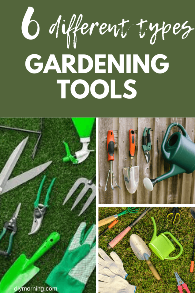 6 Different Types of Gardening Tools - DIY Morning