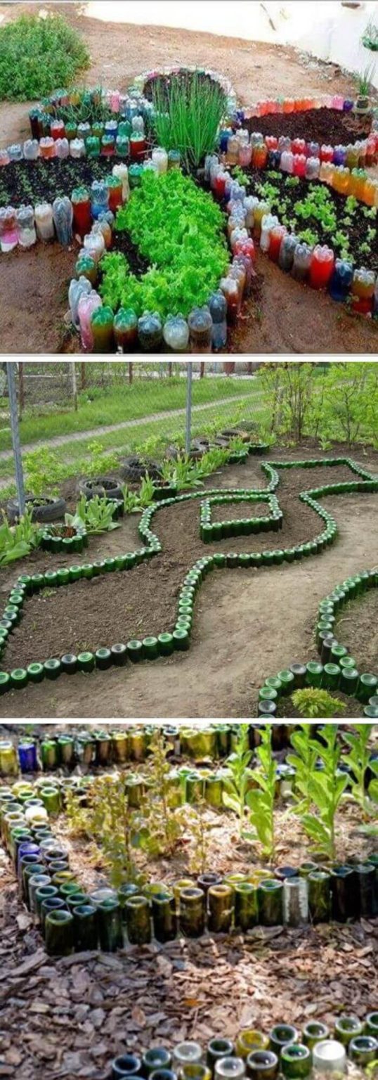 17+ Clever & Cheap DIY Garden Ideas Easy and Out of the Box
