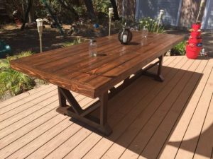 25+ Brilliant DIY Outdoor Dining Table Ideas and Projects (With Plans)