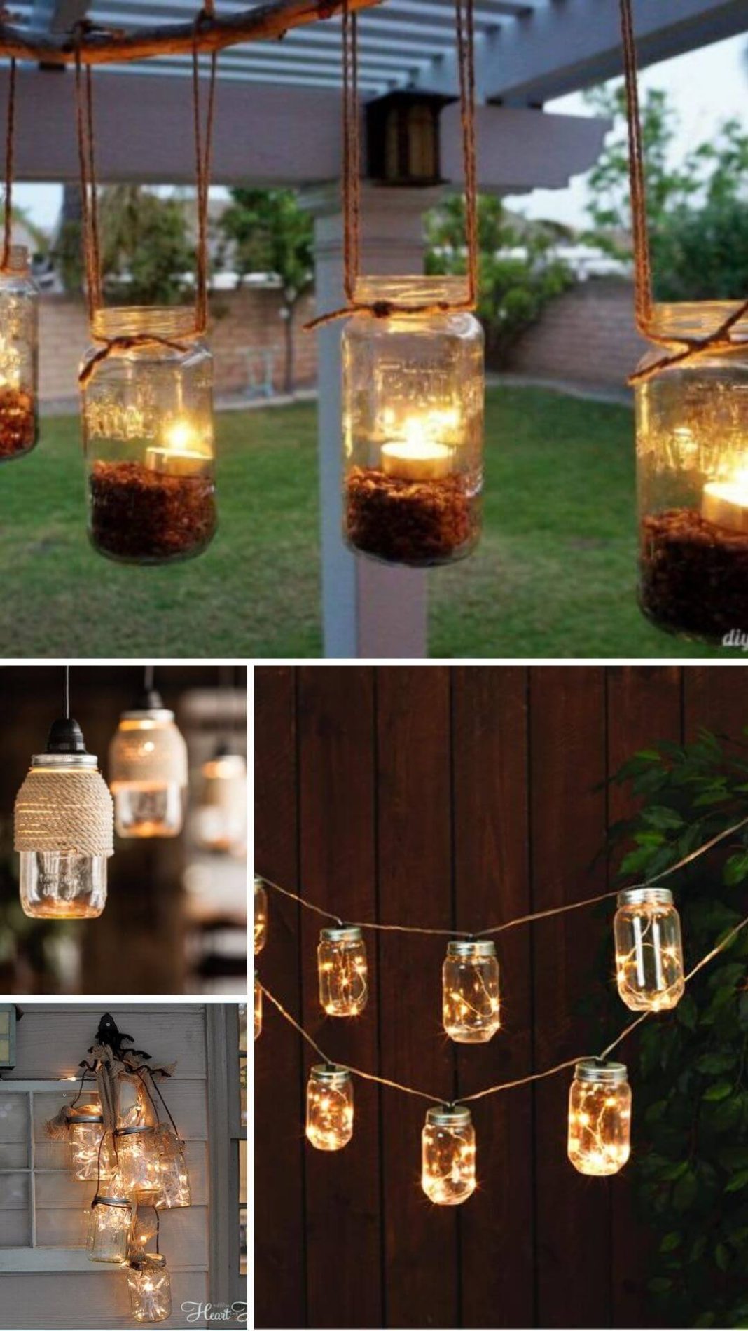 20+ Creative Mason Jar Garden Ideas - Ways To Use Mason Jar in Garden