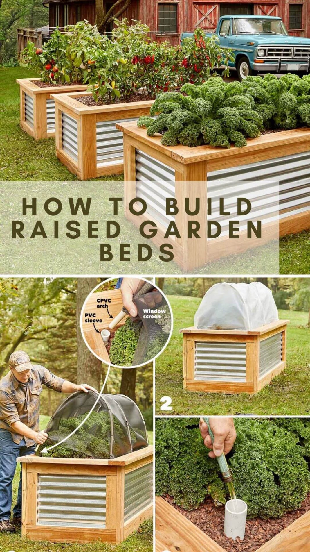 15+ Clever DIY Raised Garden Bed Ideas & Plans For Urban Gardeners