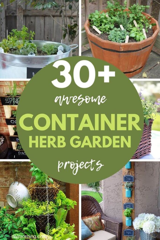 Growing Herbs In Small Spaces: 31+ Creative Herb Container Garden Ideas