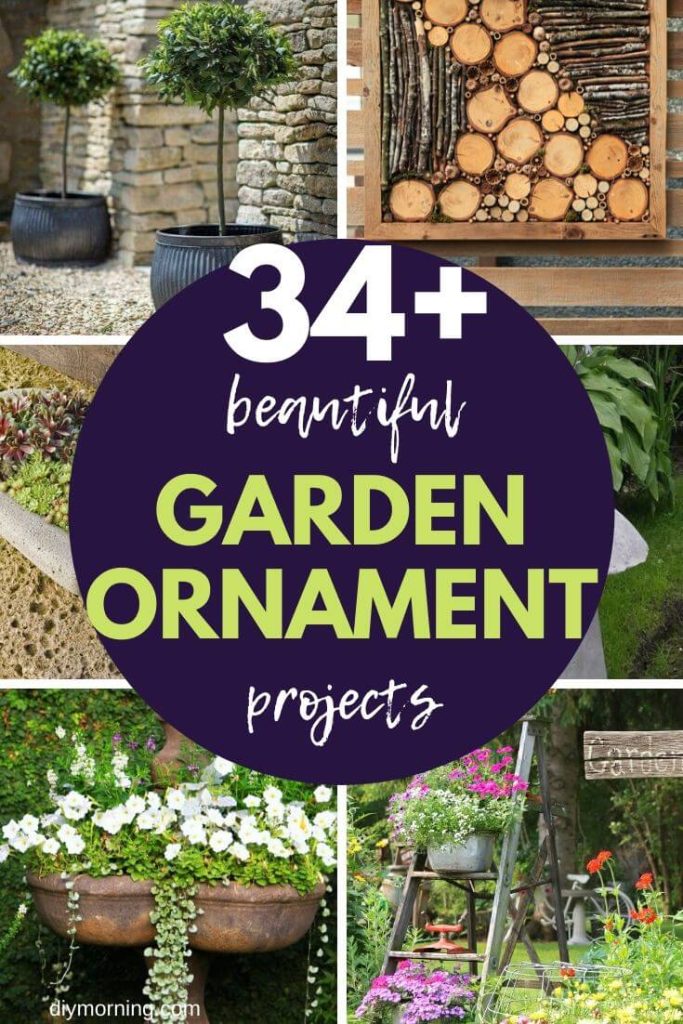 30+ Eye-catching Garden Ornament Ideas & Projects To Enhance Your Backyard