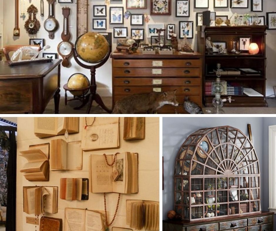10+ Victorian Naturalist Room Decorating Ideas: Steampunk Home Decor