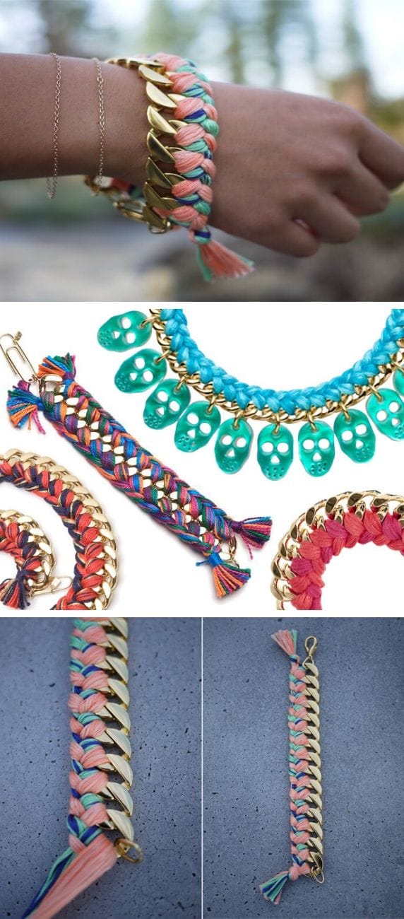 Woven Chain Bracelets