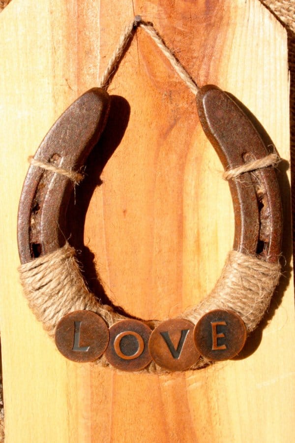 Horseshoe Love Hanging