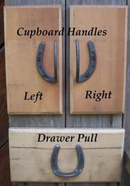 Horseshoe Cupboard Handles