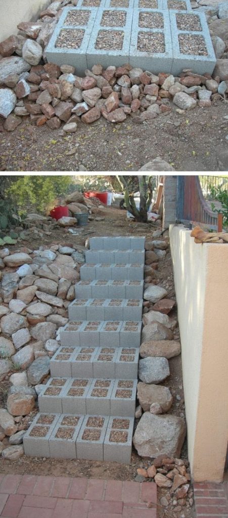 19+ Awesome Ways To Use Cinder Blocks In Your Garden - DIY Morning