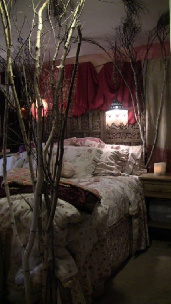 30 Magical Tree Bed Ideas And Designs, Wood Branch Bed Frame