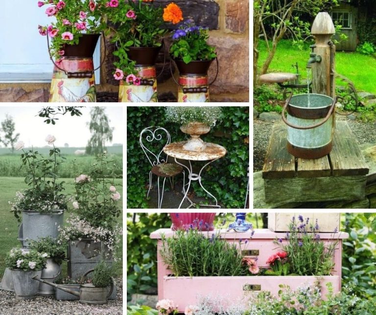 51+ Stunning Vintage Garden Design Ideas