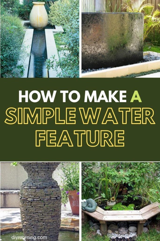 How To Make A Water Feature: 55+ Inspiring Garden Water Feature Ideas