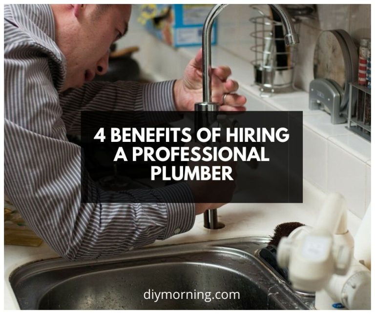 4 Benefits of Hiring a Professional Plumber