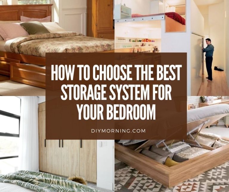 How to Choose The Best Storage System for Your Bedroom