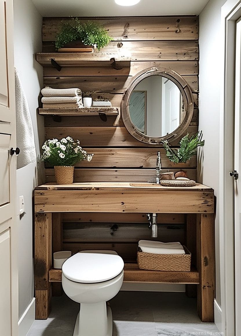 Quick and Frugal Small Bathroom Decorating Ideas - DIY Morning