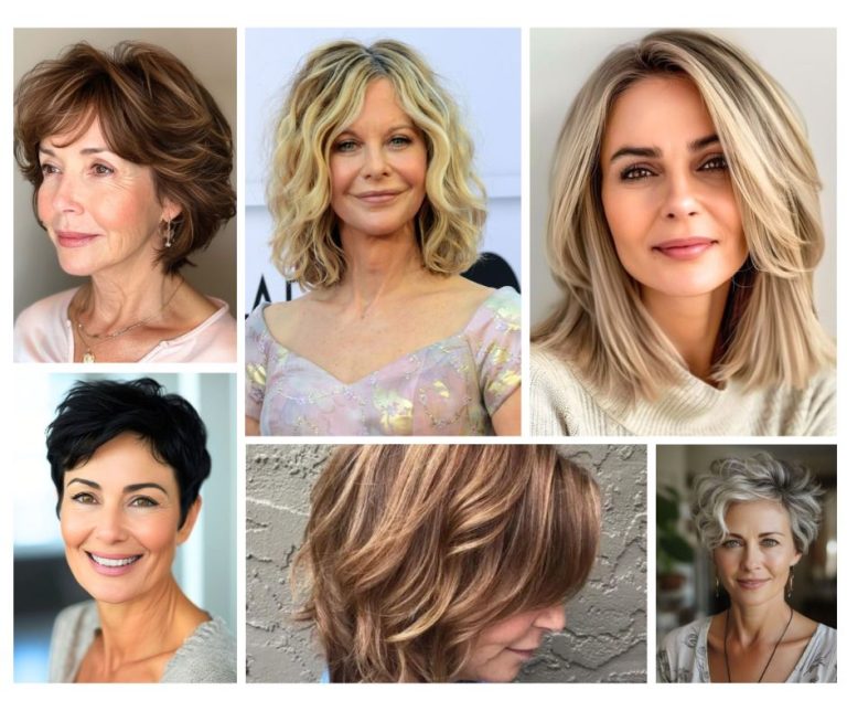 10 Chic Hairstyles for Women Over 50: Style and Care Tips