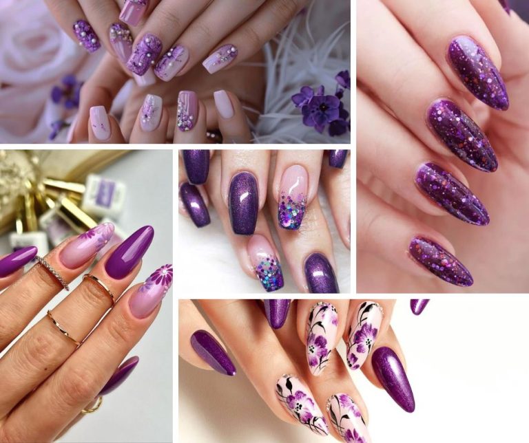 25 Stunning Purple Nail Designs for Every Season and Style