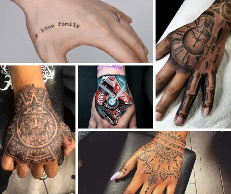 50 Stunning Hand Tattoo Ideas: Explore Minimalist, Floral, Animal, and More