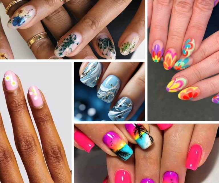 Top 50 Summer Nail Designs: Floral, Beach, Animal Prints, and Geometric Patterns